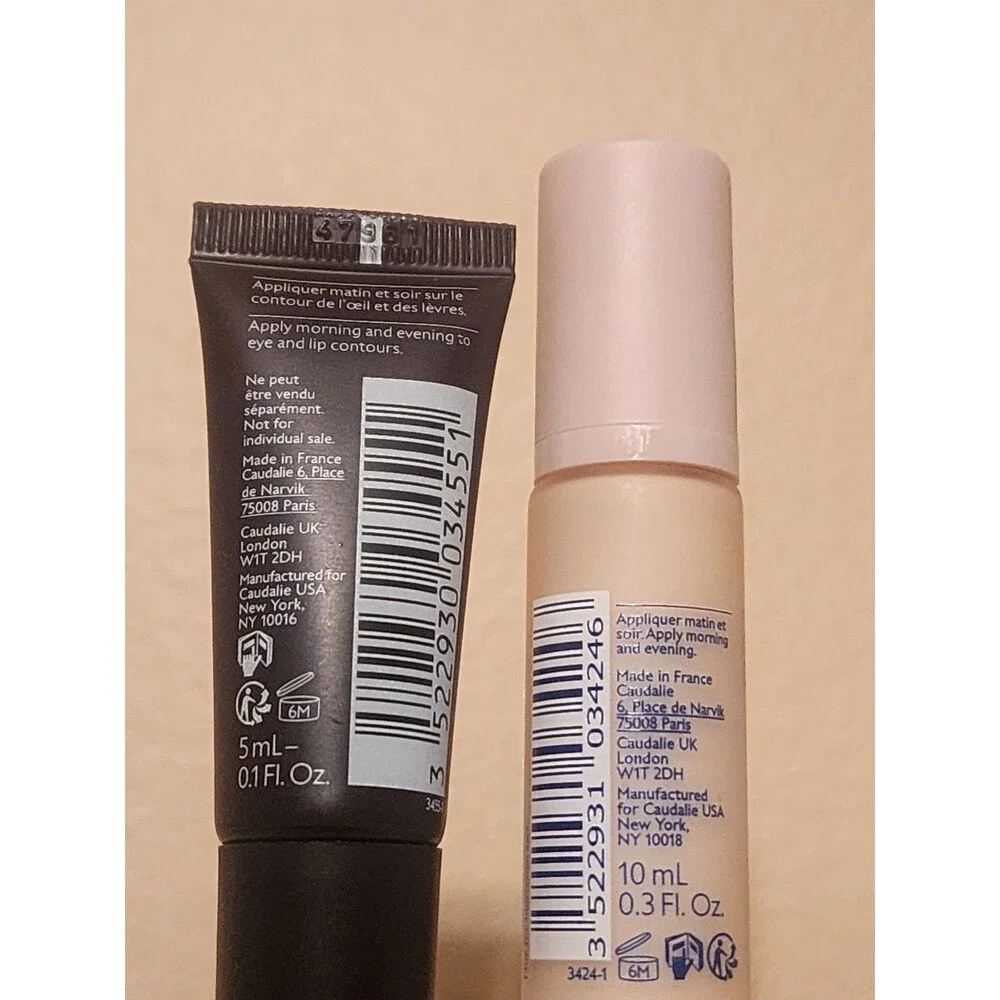 Caudalie Premier Cru Eye Cream 5ml & Resveratrol-Lift Instant Firming Serum 10ml